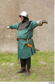  Photos Medieval Guard in mail armor 4 Medieval clothing Medieval guard t poses whole body 0007.jpg